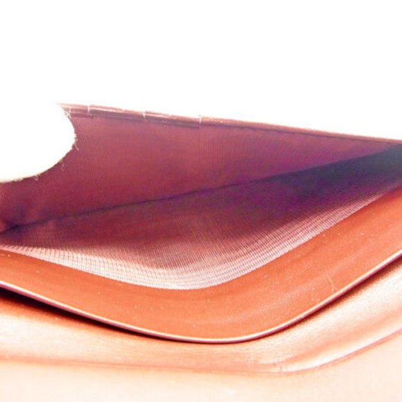 Cartier Wallet Purse Mastline Red Gold Woman unisex Authentic Used Y6631 - Picture 5 of 6